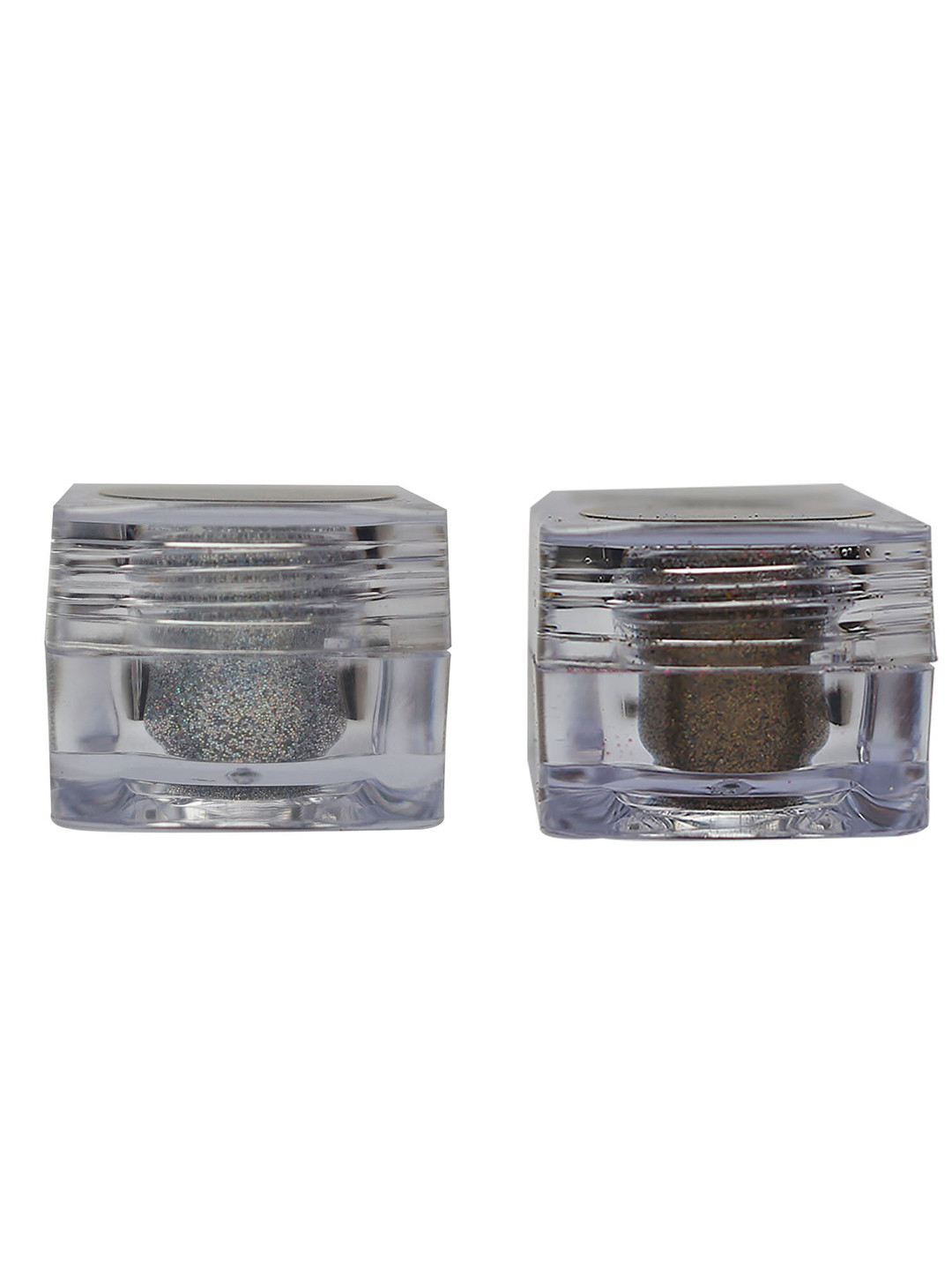 Veoni BELLE Holographic HD 2-Pcs Glitter Eyeshadow-5g Each-Diamond Starlit & Antique Gold
