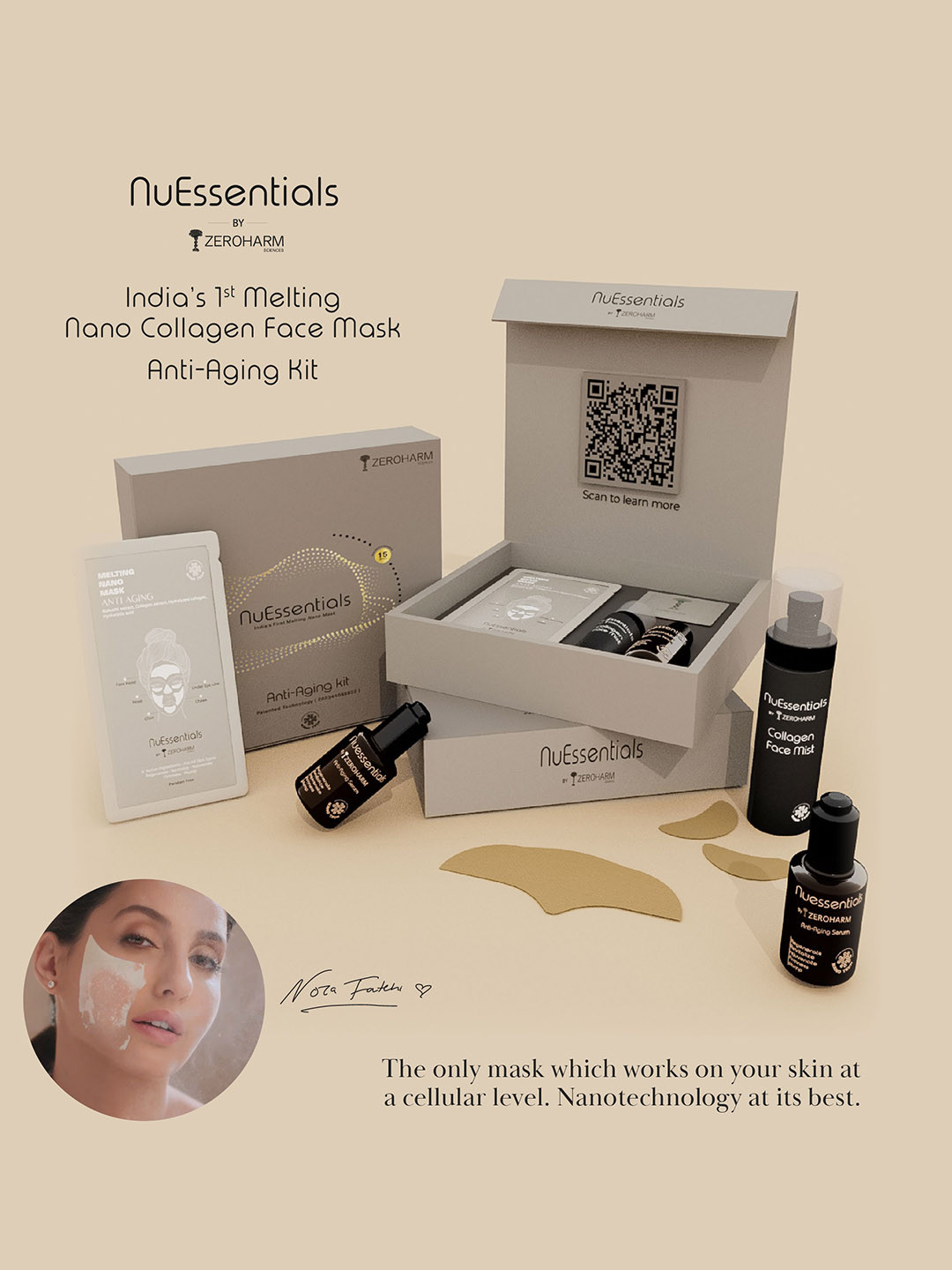 ZEROHARM NuEssentials Anti Aging Kit