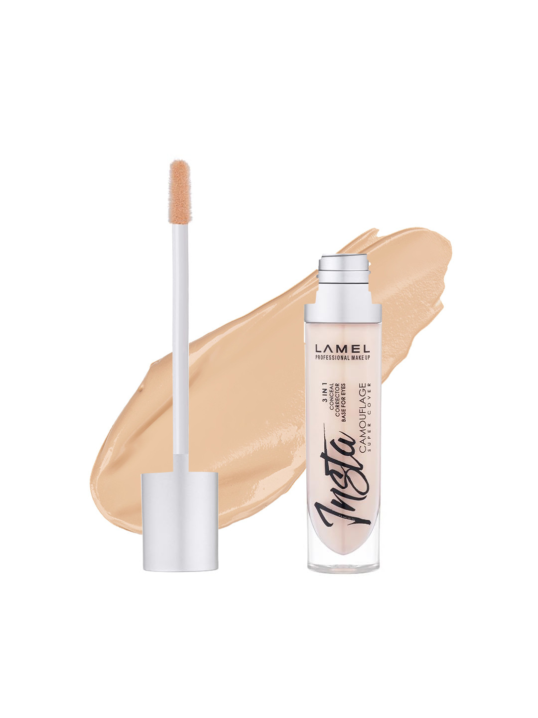 LAMEL Insta Camouflage Super Cover 3 in 1 Concealer 7.8 ml - Natural Beige 401