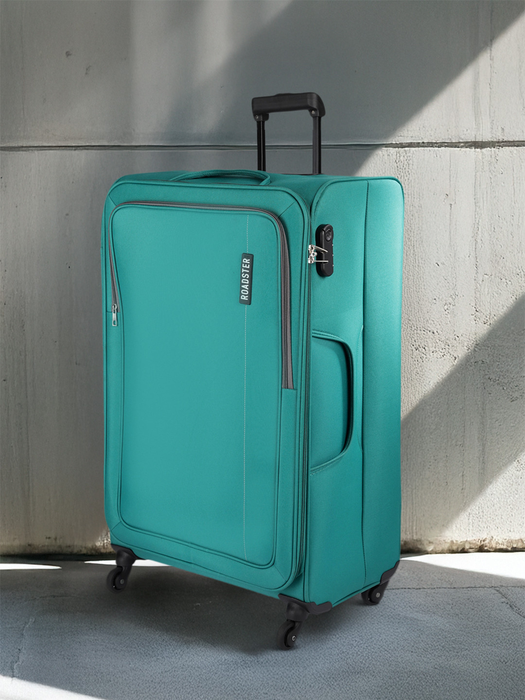 Roadster Lead Soft Large Trolley Suitcase