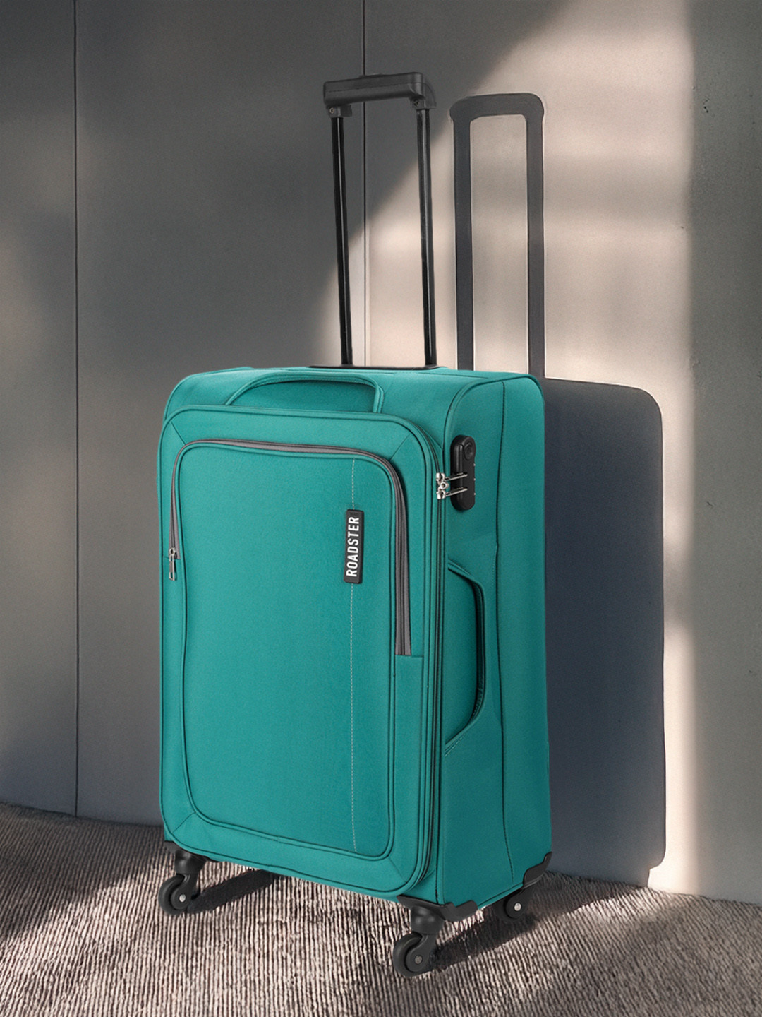 Roadster Lead Soft Medium Trolley Suitcase