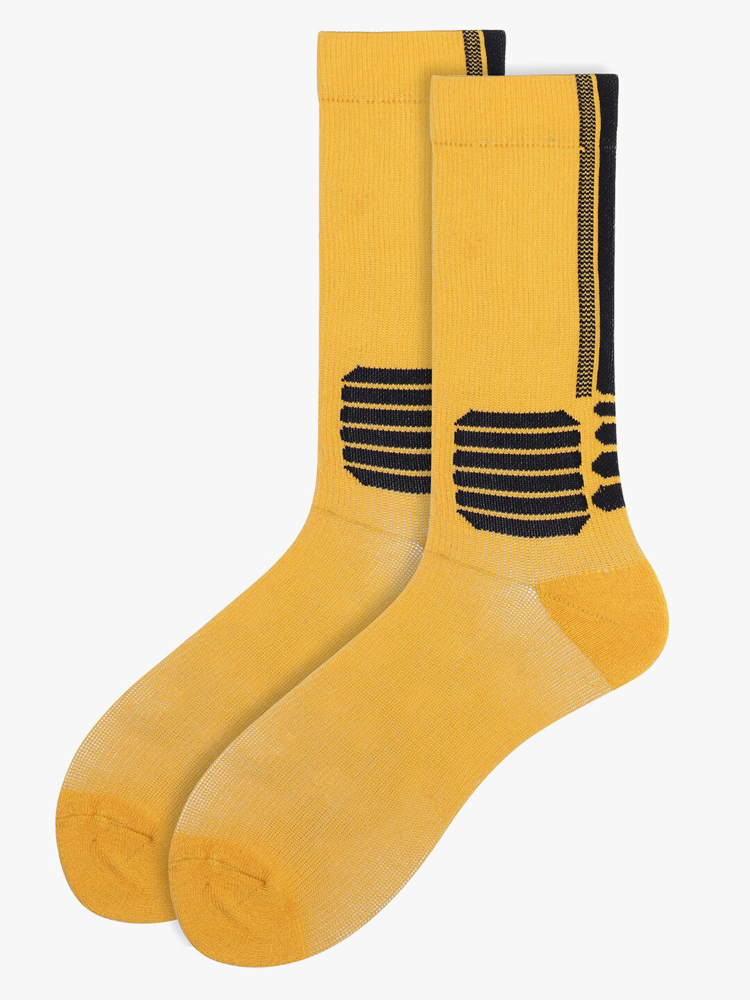 Soxytoes Unisex Cotton Patterned Calf Length Socks