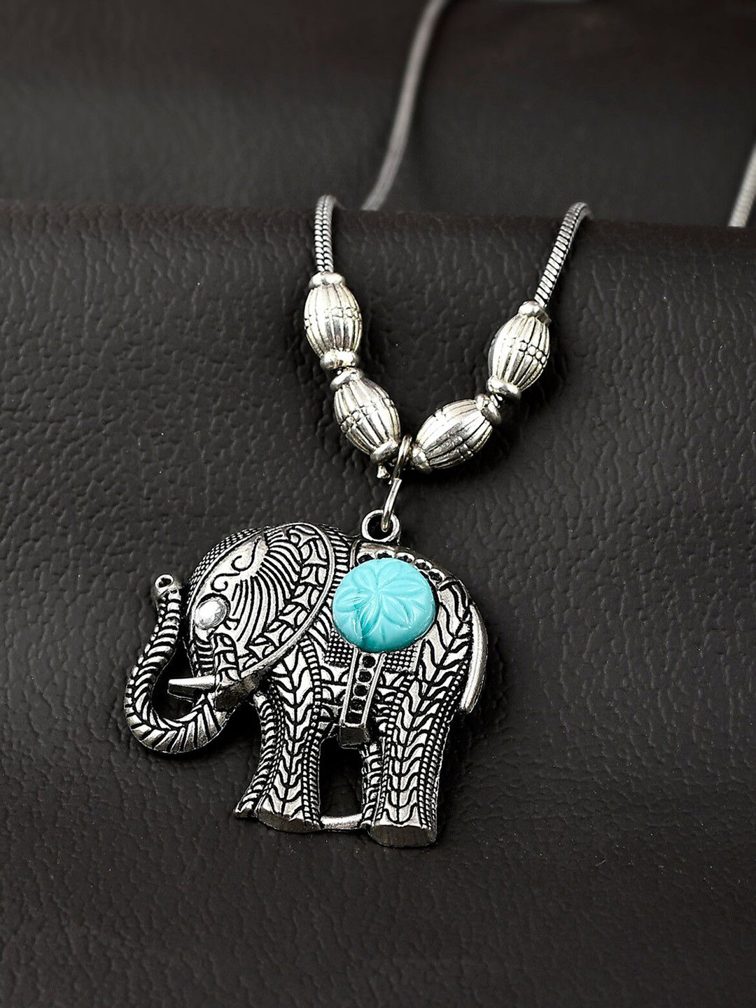 Silvermerc Designs Silver-Plated Square Pendants with Chains