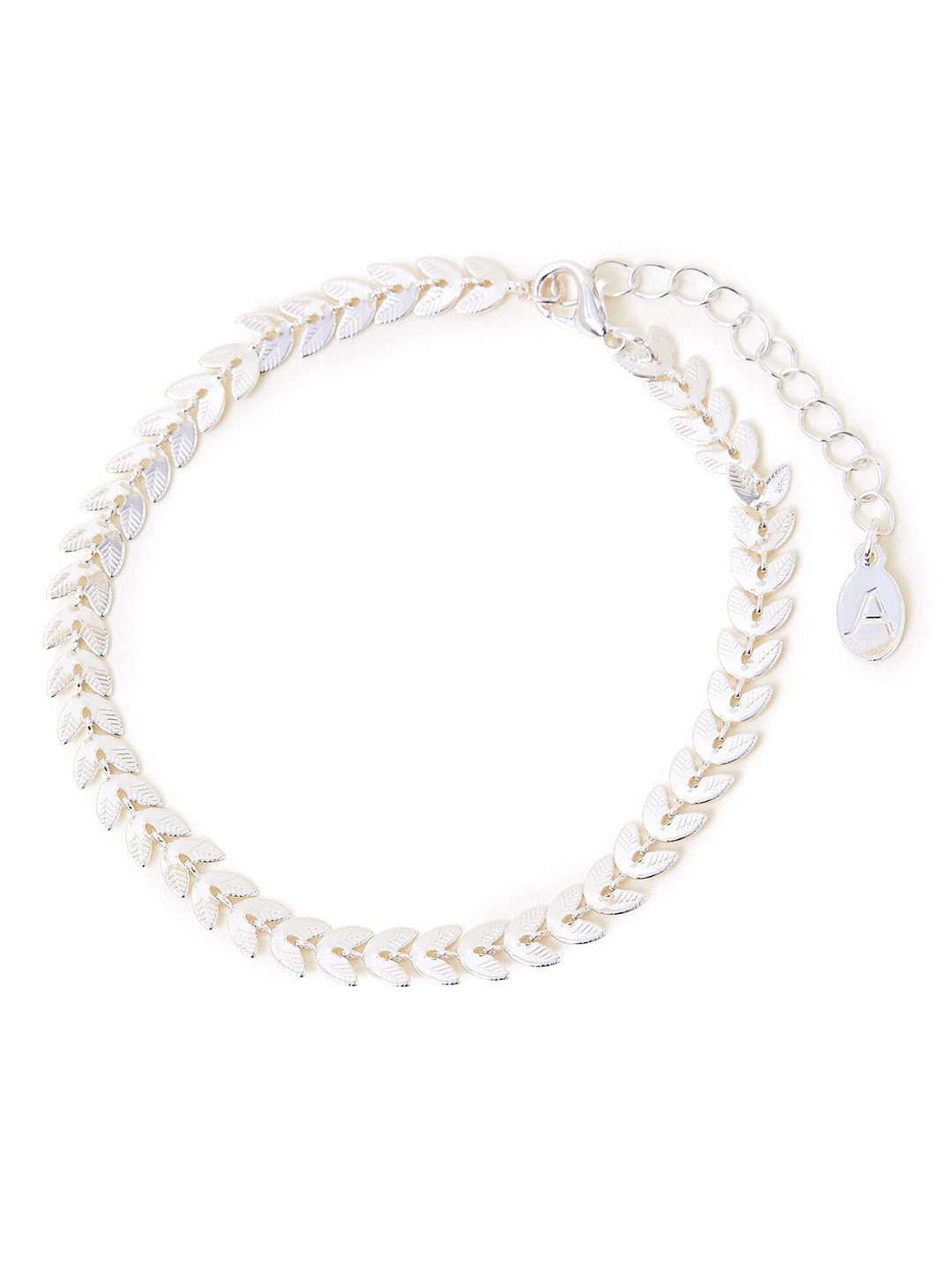 Accessorize Station Leaf Anklet