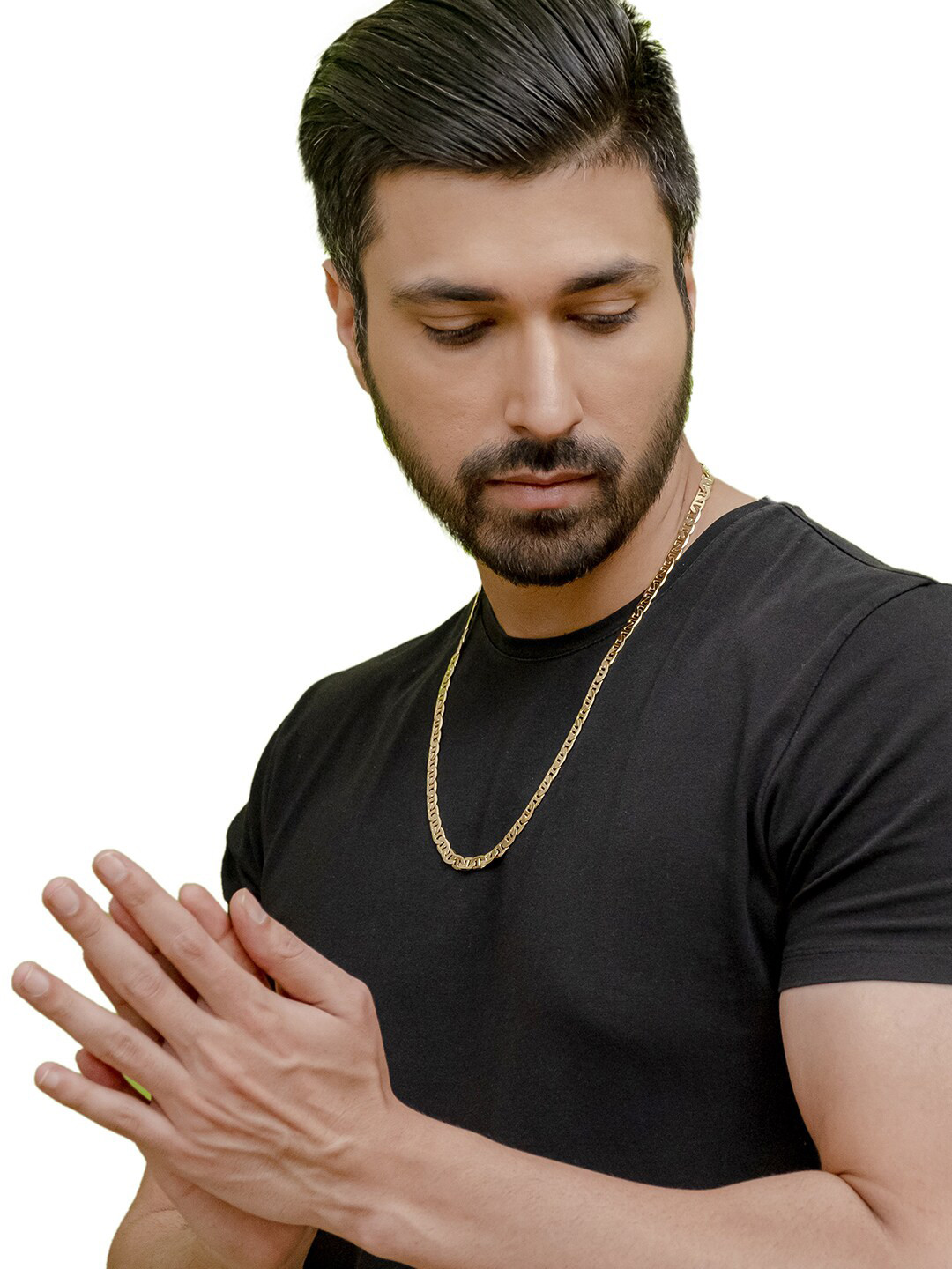 bodha Men 14K Gold-Plated Non Allergic Chain