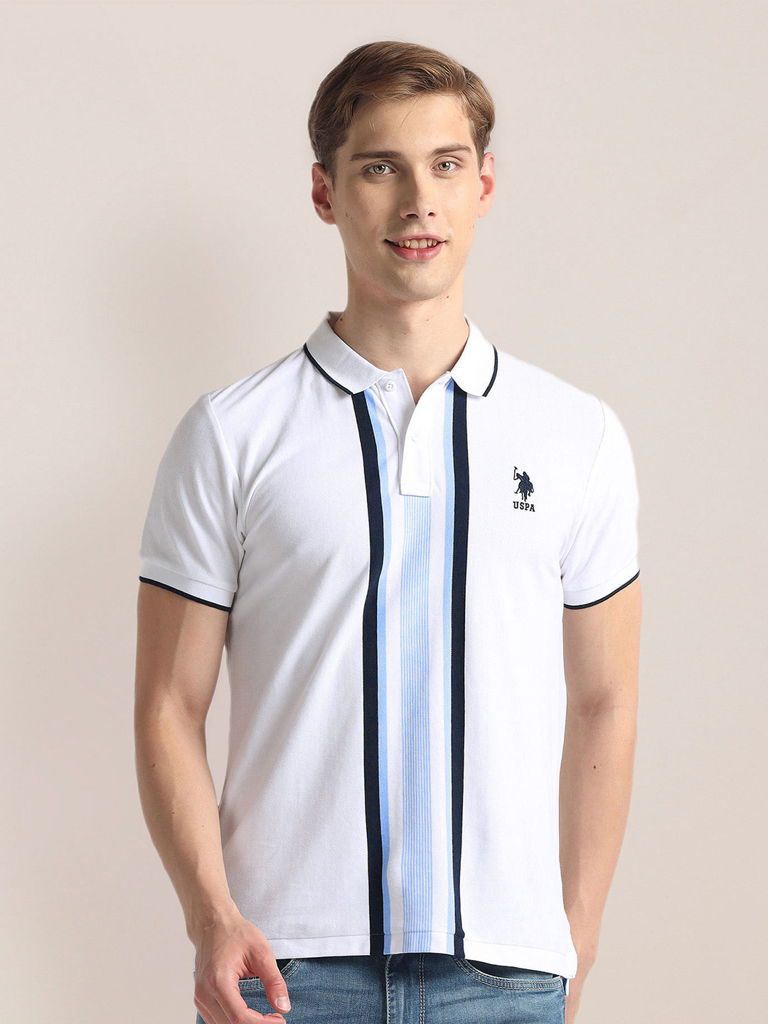 U.S. Polo Assn. Polo Collar Slim Fit T-shirt