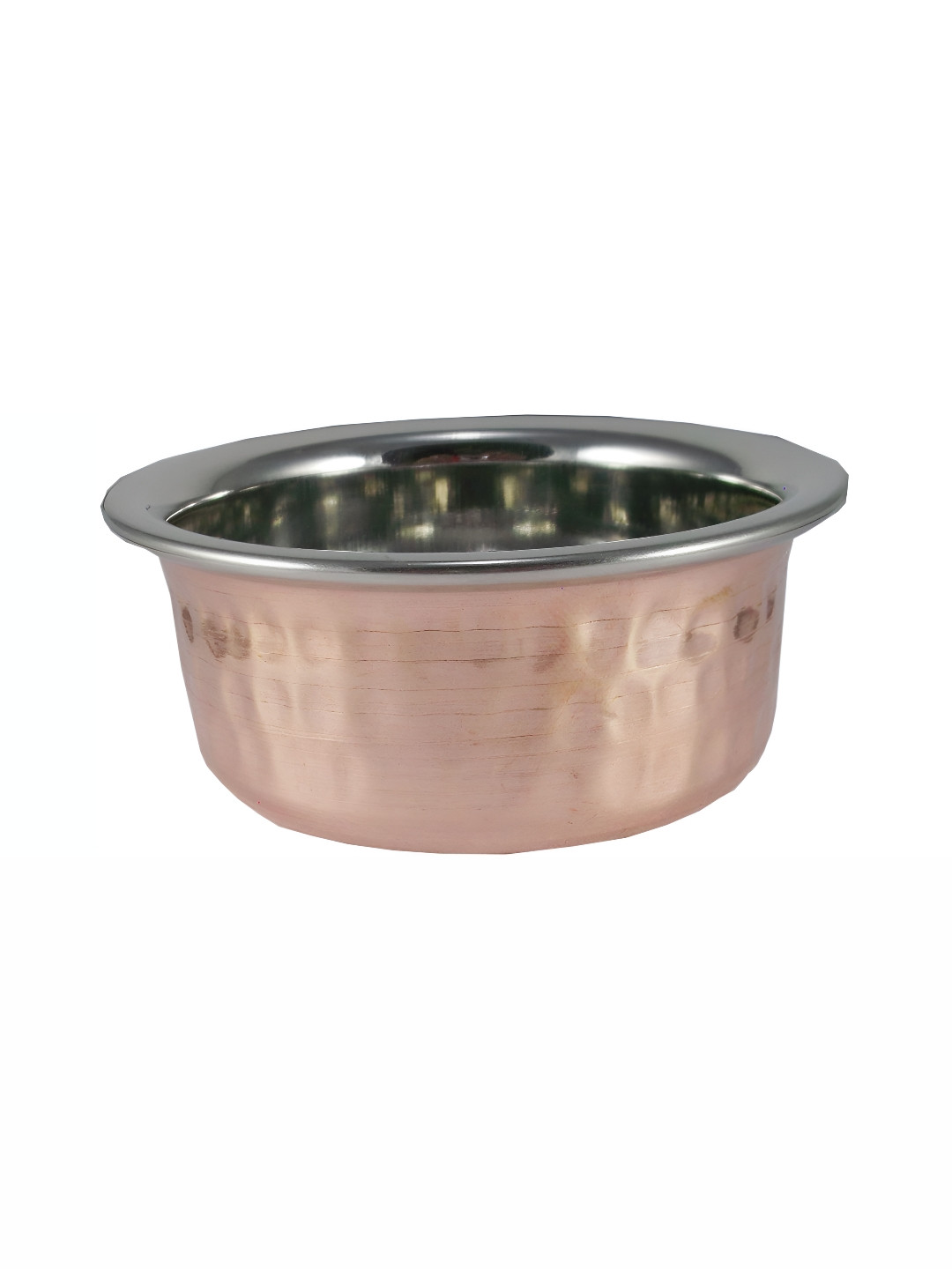 Shivshakti Arts Brown Copper Glossy Bowl