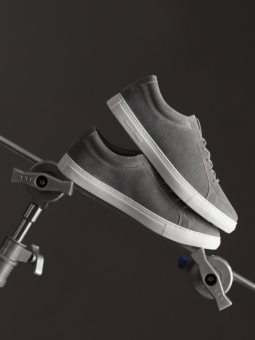 Jack & Jones Men Round Toe Suede Sneakers