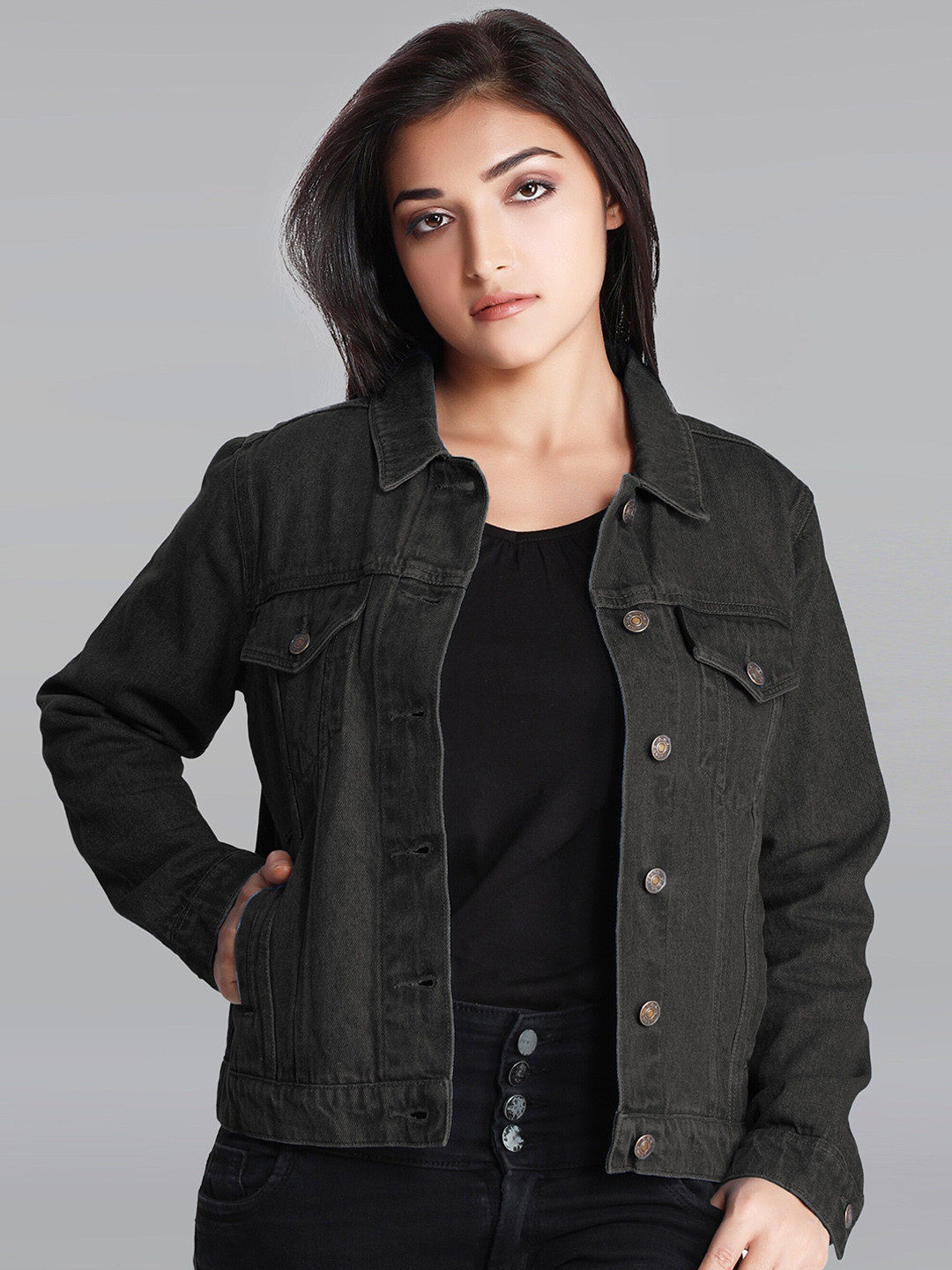 Dream of Glory Inc Washed Lightweight  Denim Jacket