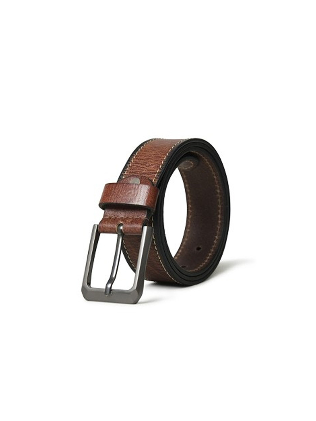 MaheTri Men Kairo Brown Leather Belt
