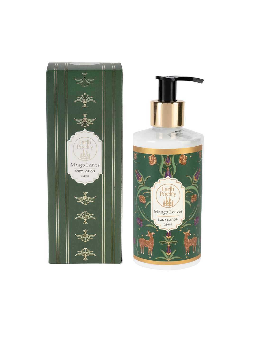 EARTH POETRY Mango Leaves Body Lotion with Primrose Oil & Vitamin B5 - 250 ml