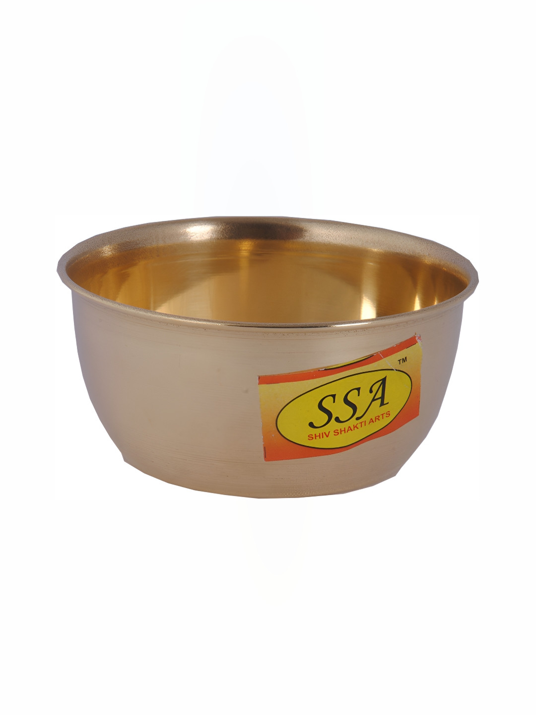 Shivshakti Arts Yellow Glossy Bowl 200 ml