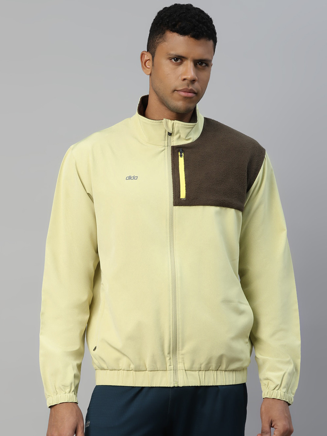 DIDA Men Colorblock Dry-Fit Adventure Essential Hiking-Trekking Sports Jacket