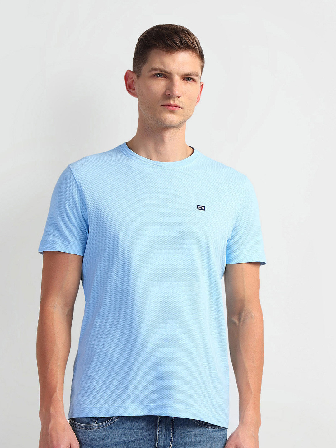 Arrow Sport Round Neck Short Sleeves T-shirt
