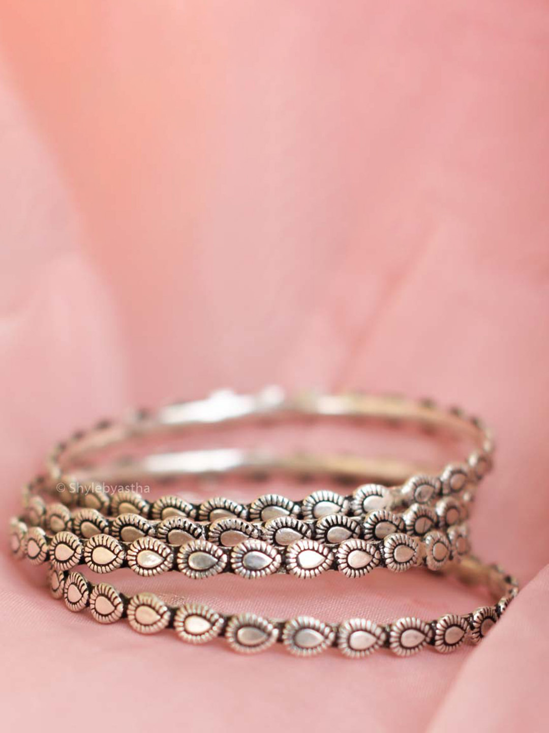 Shyle 925 Sterling Silver Bangles