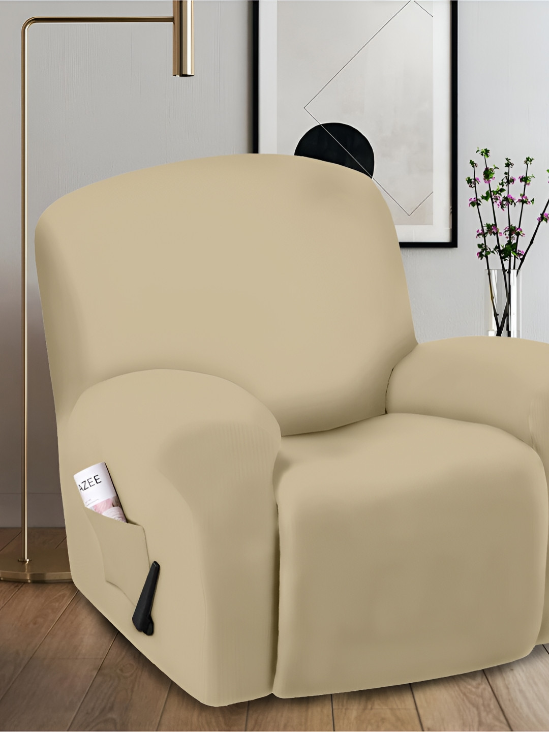 Cortina Beige Sofa Cover