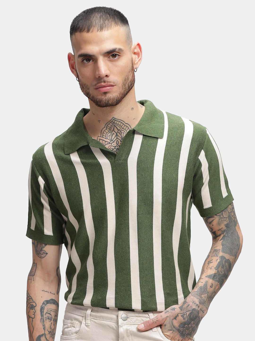 HAMPTONS Contrast Collar Polo Tshirt