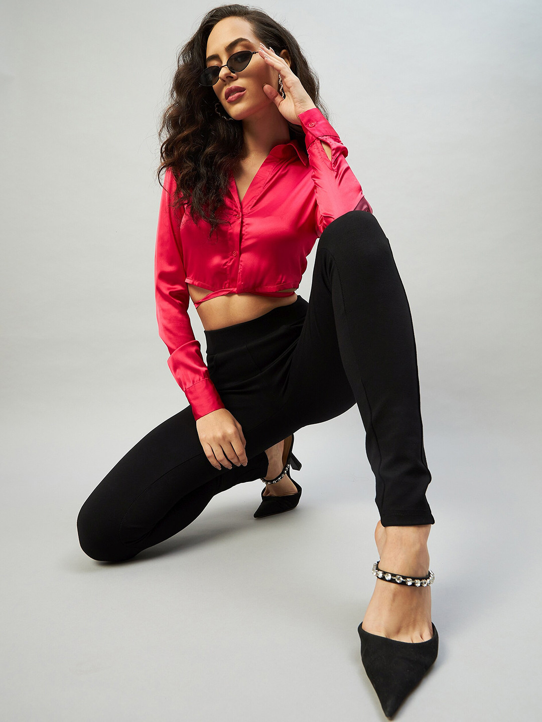 DELAN Women Slim Fit Treggings