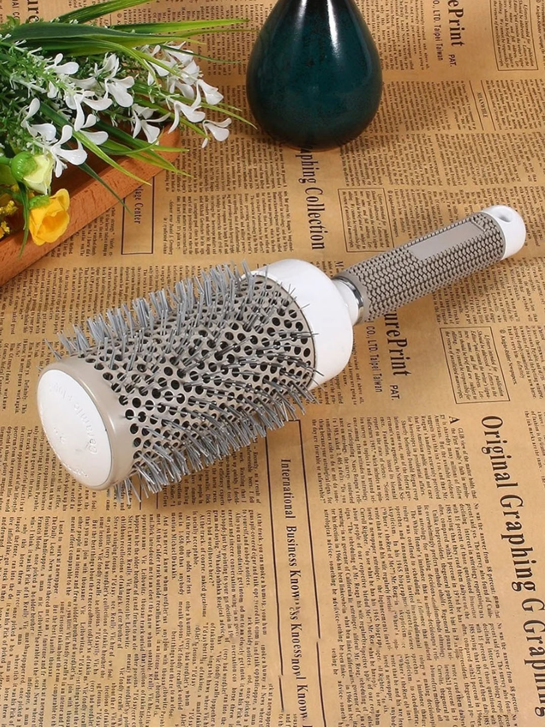 FEELHIGH 53mm Nano Thermal Ceramic Round Hair Brush