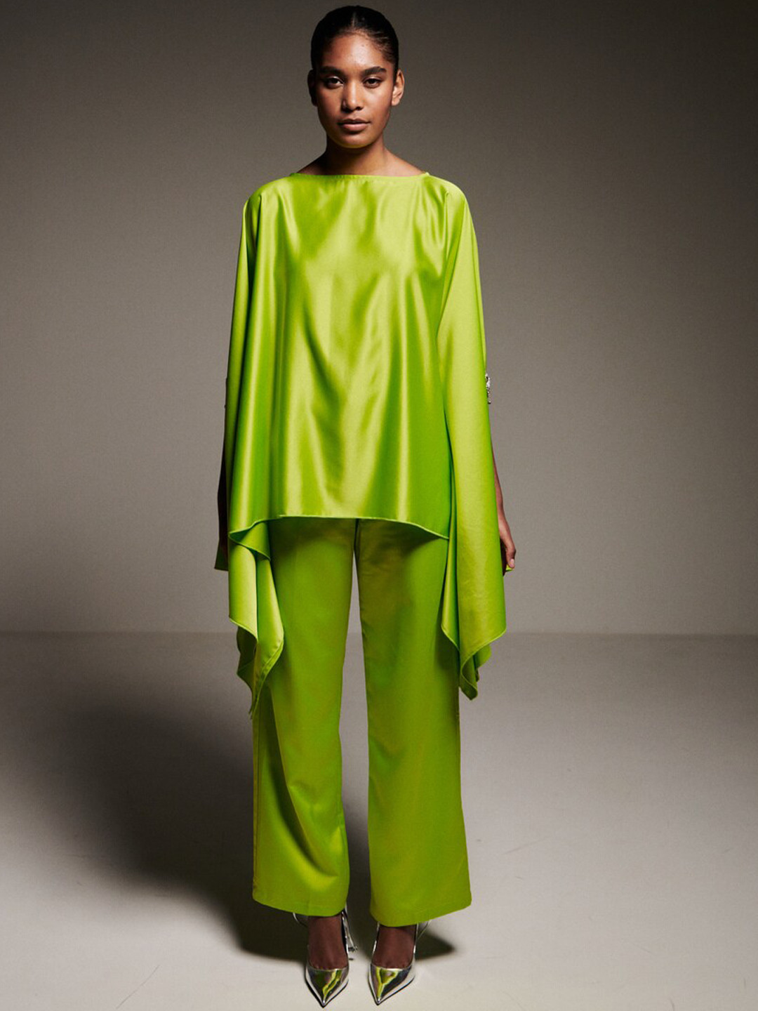 SOTBELLA Boat Neck Tunic With Trouser