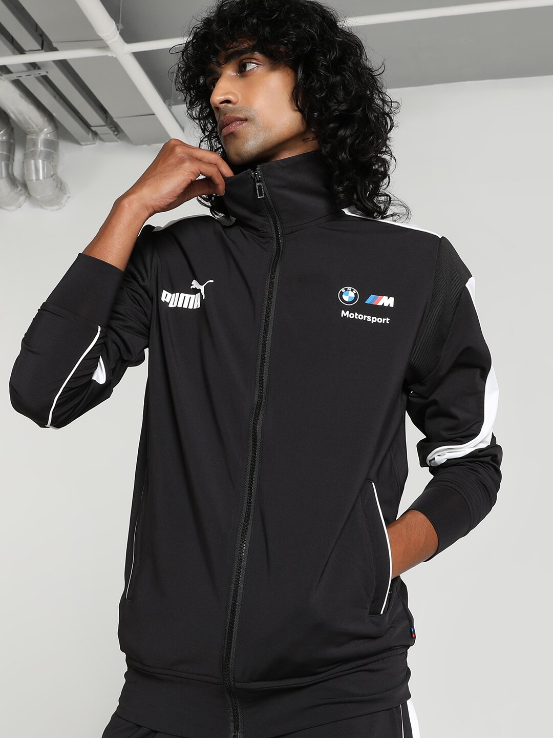 Buy PUMA Motorsport BMW M MT7 Slim Fit Track Jacket Jackets for Men 27621398 Myntra