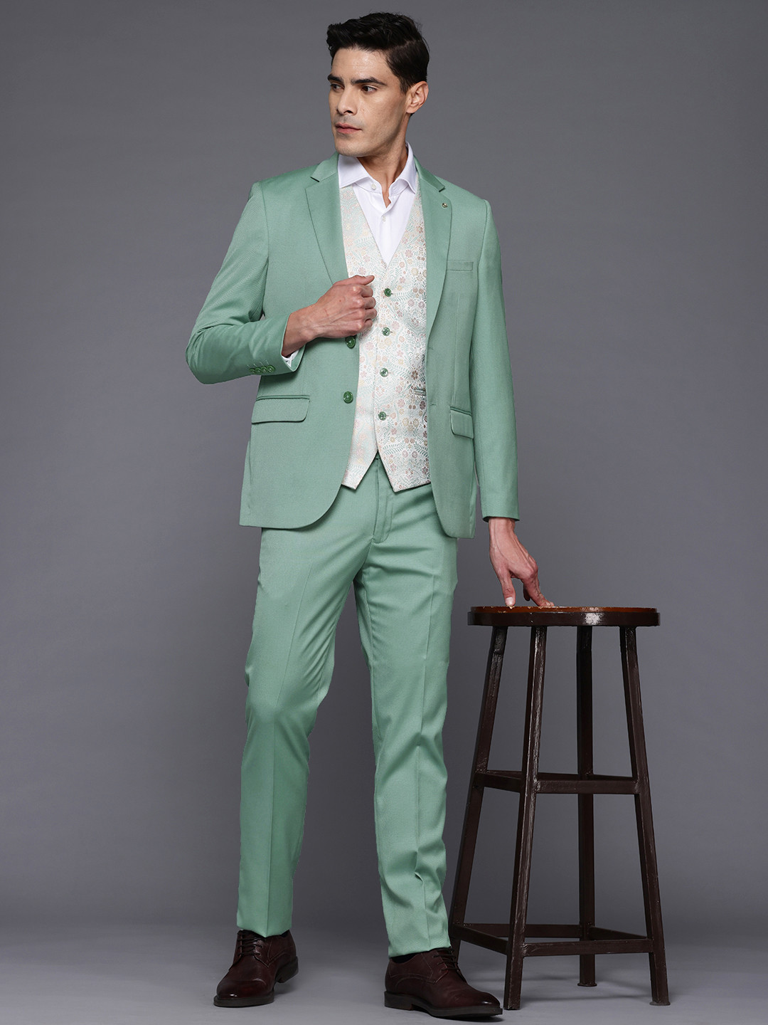 Raymond 3 Piece Textured Suit