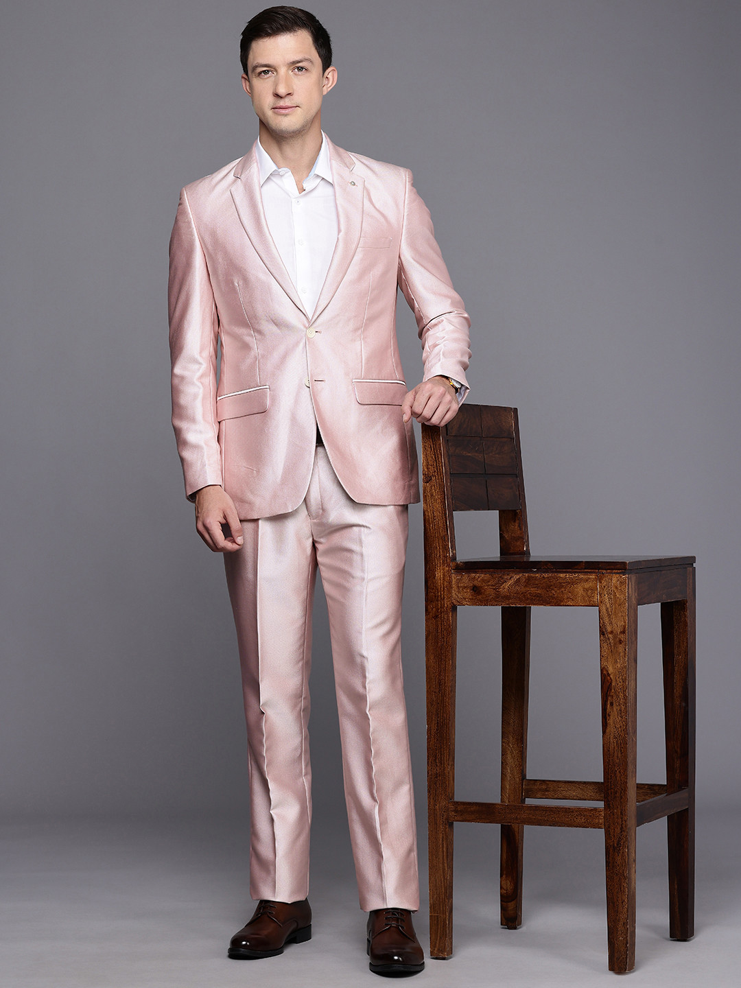 Raymond Contemporary Fit Single Breasted Part Wear Blazer and Trouser