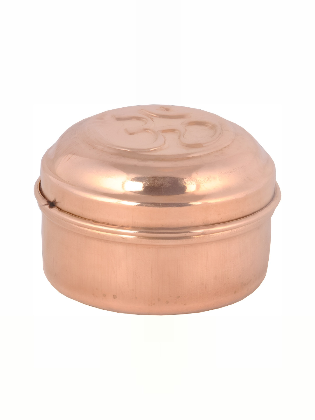 Shivshakti Arts Brown Metal Flip Top Graduated Container-100ml