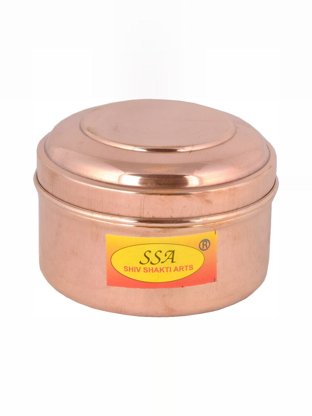 Shivshakti Arts Brown Copper Magnetic Graduated Container-250ml
