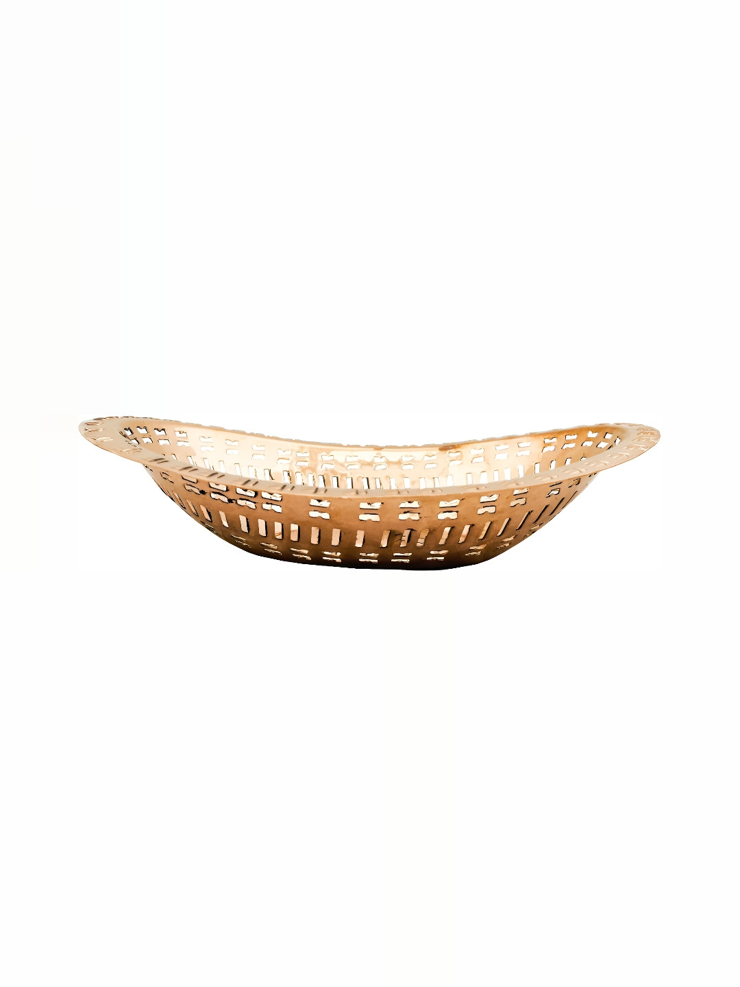 Shivshakti Arts Copper Toned Bread Basket