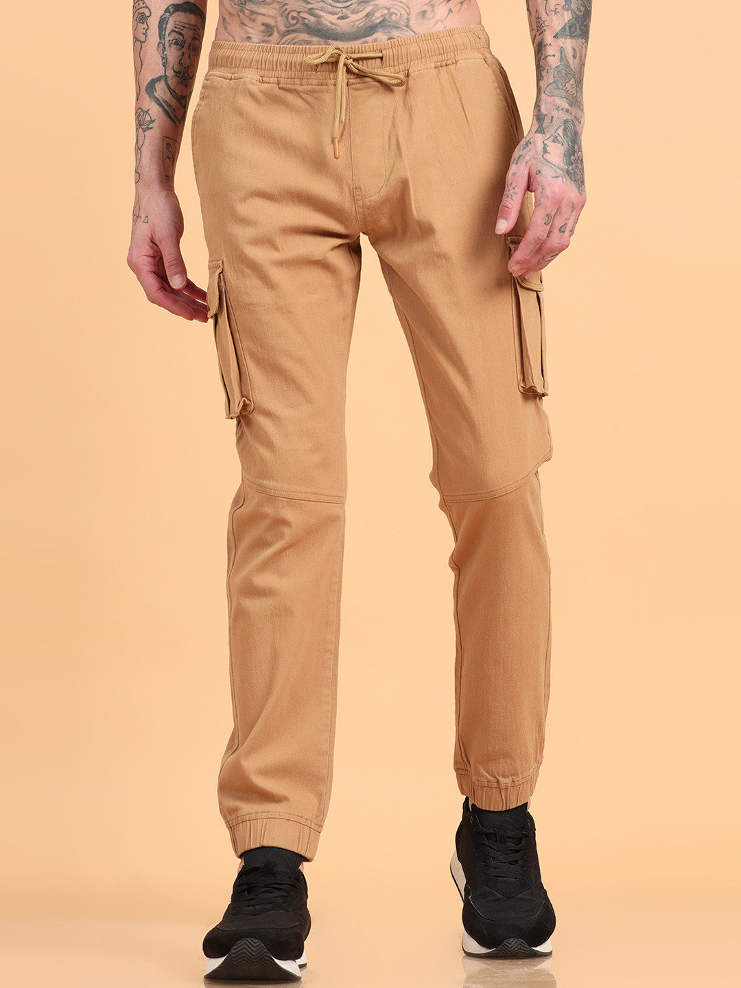 SILISOUL Men Smart Travel Features Cargos Joggers