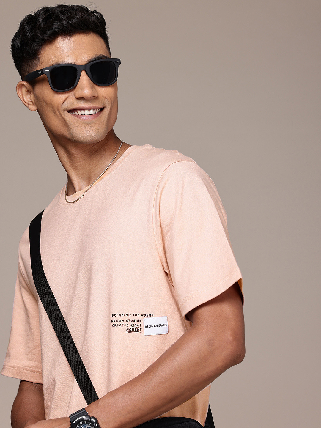 WROGN Pure Cotton T-shirt