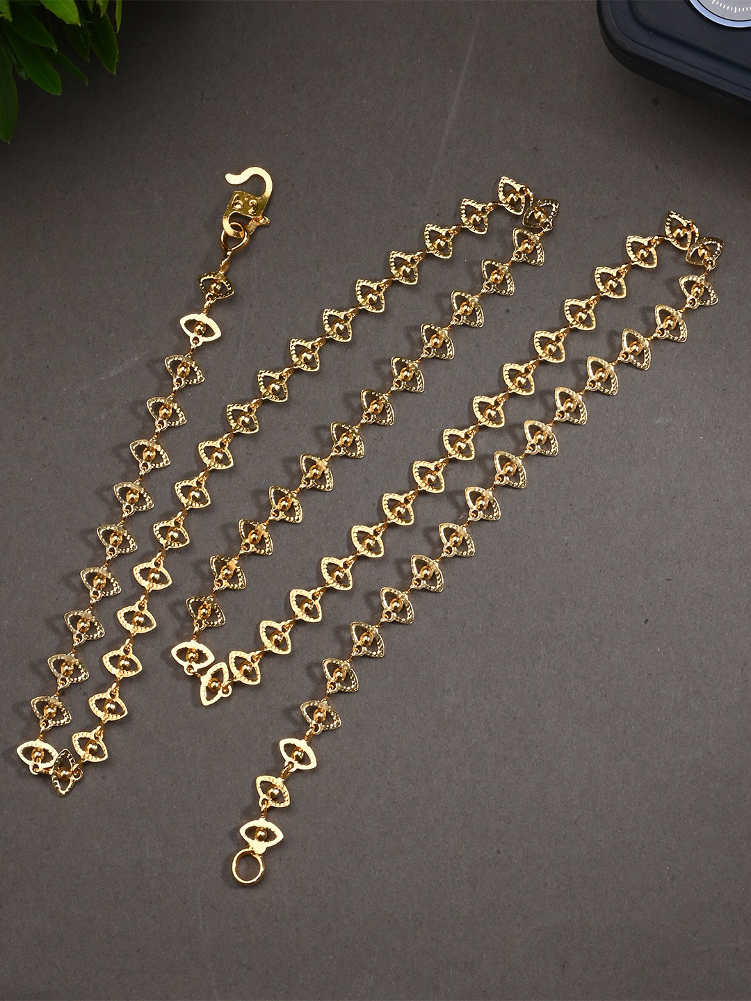 AanyaCentric Unisex Gold-Plated Chain