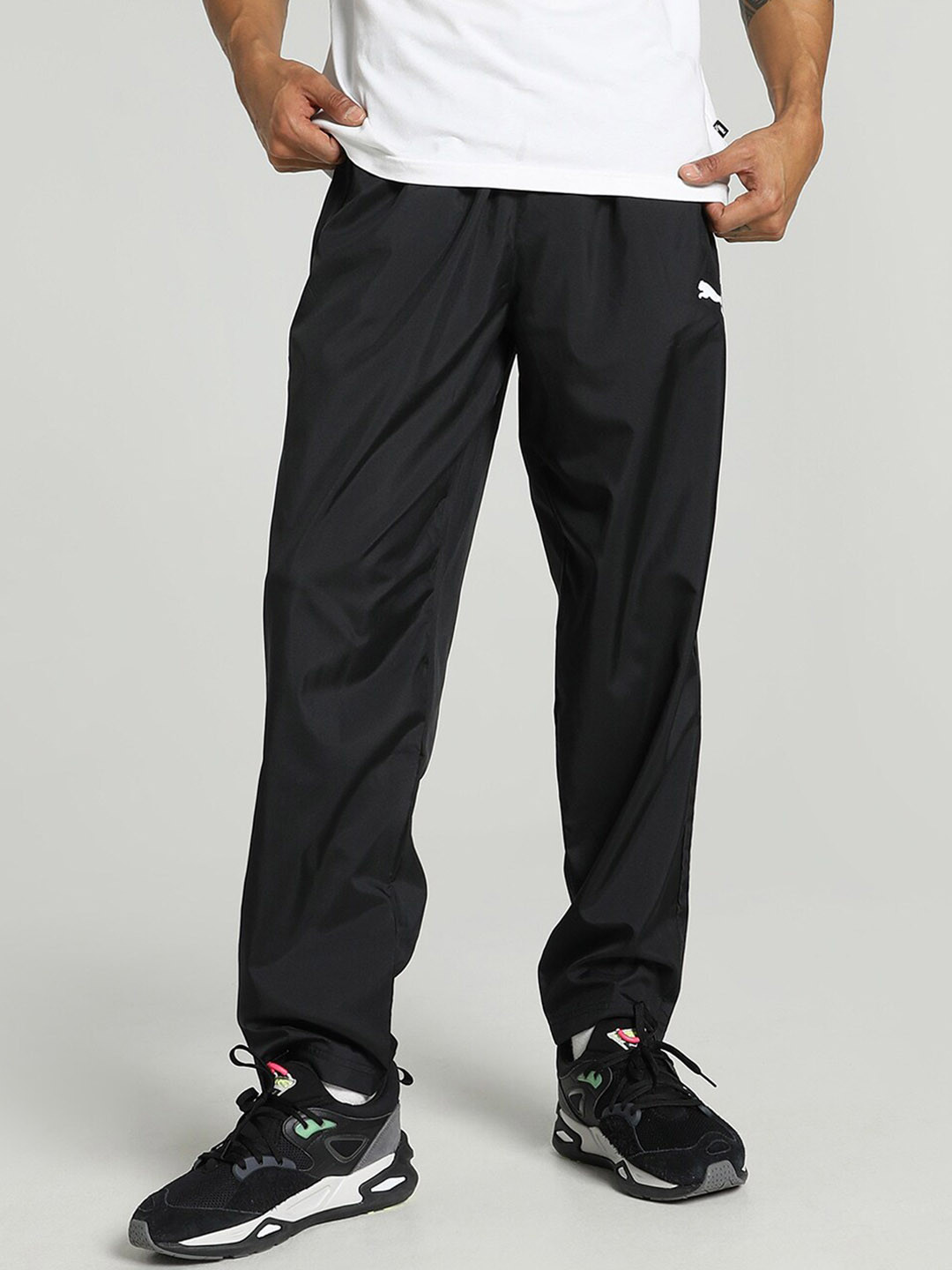 Puma Men Zippered Woven Pants