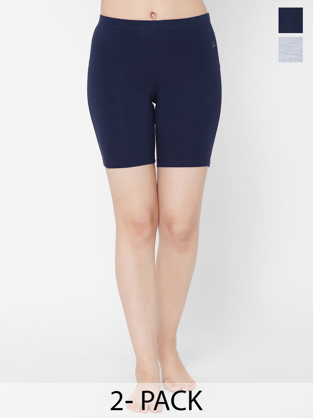 Juliet Women Pack Of 2 Cotton Boy Short Briefs SHORTIES GM-NB-4XL