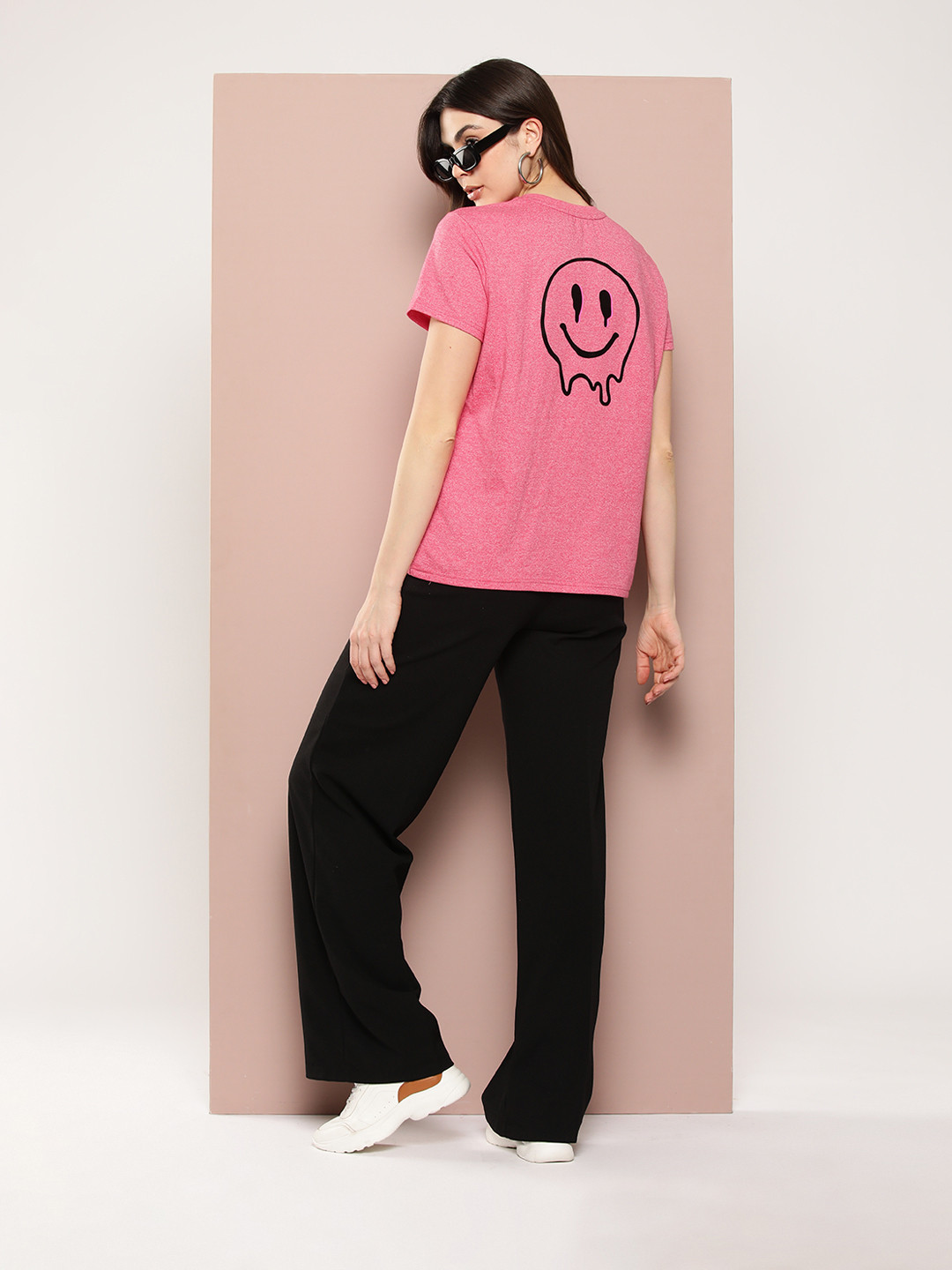 FEMEA Conversational Printed Oversized T-shirt