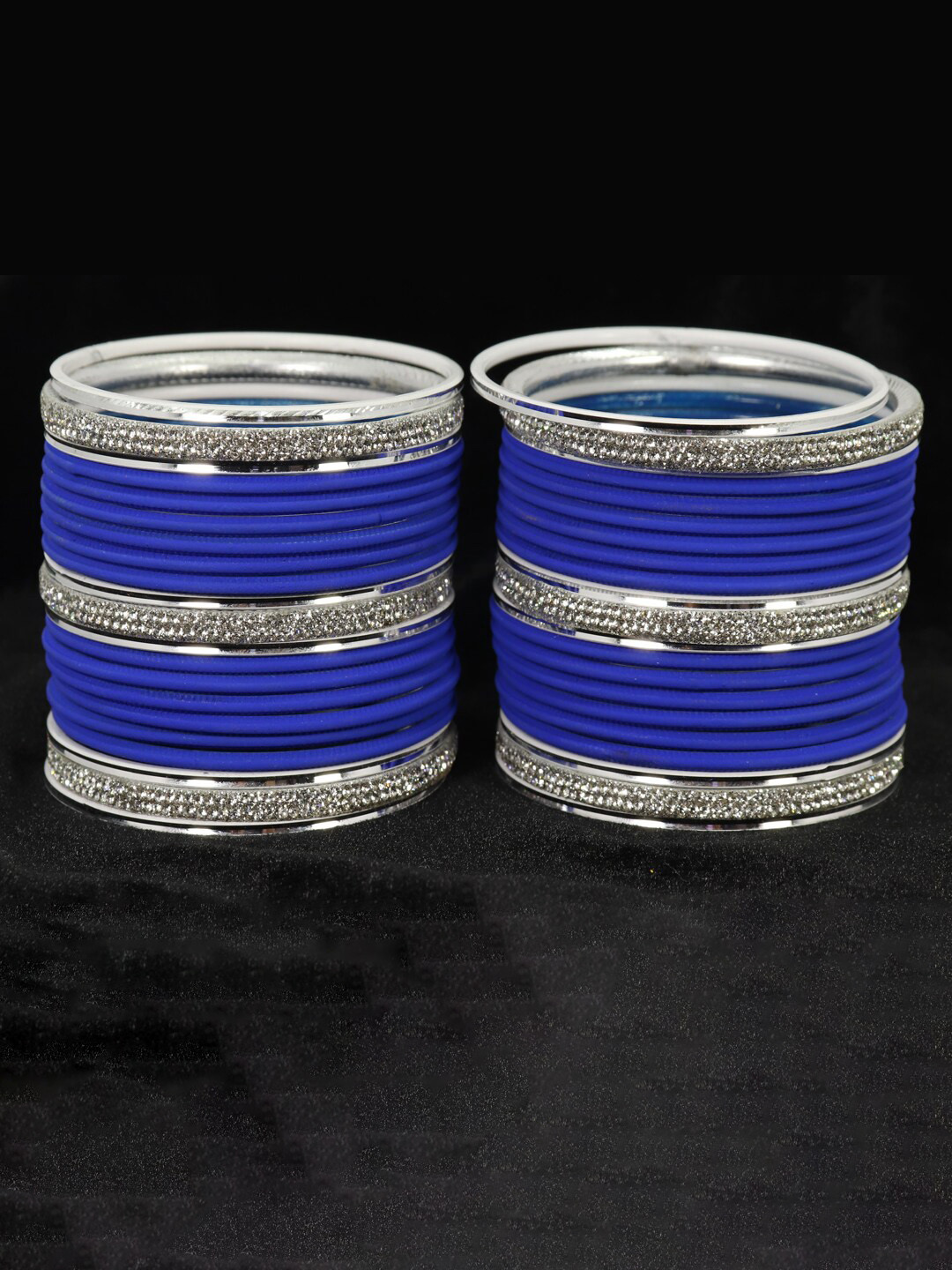 LAVAZZA  Set Of 42 American Diamond Studded Bangles