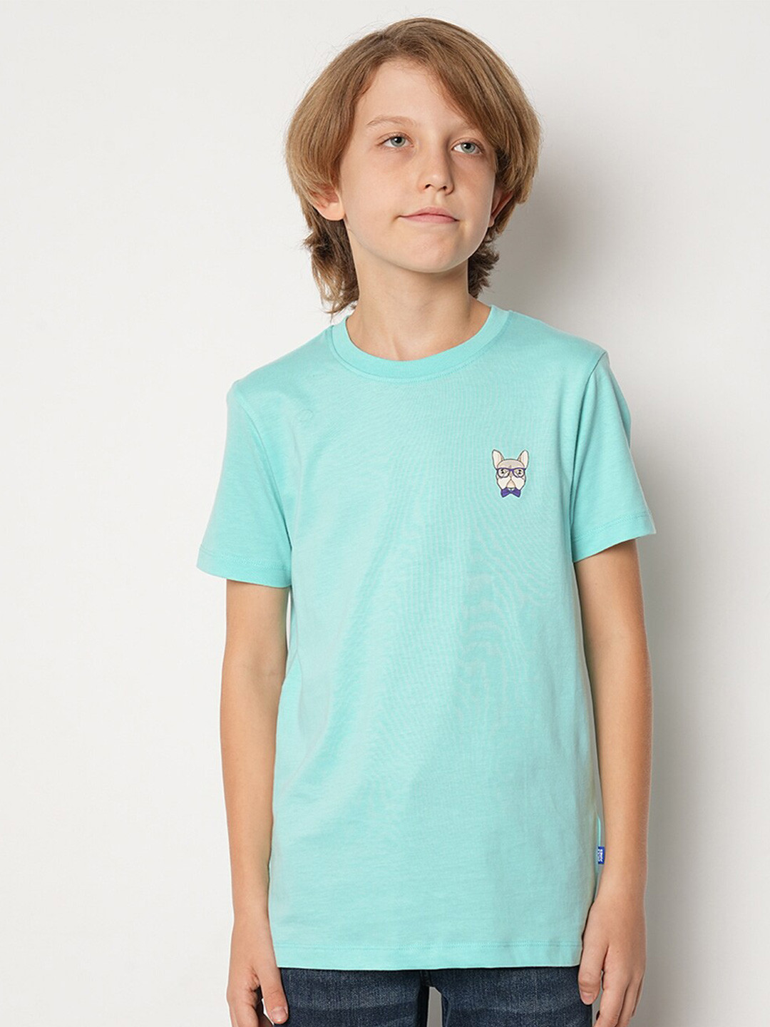Jack & Jones Junior Boys Crew Neck Cotton Regular Fit T-shirt