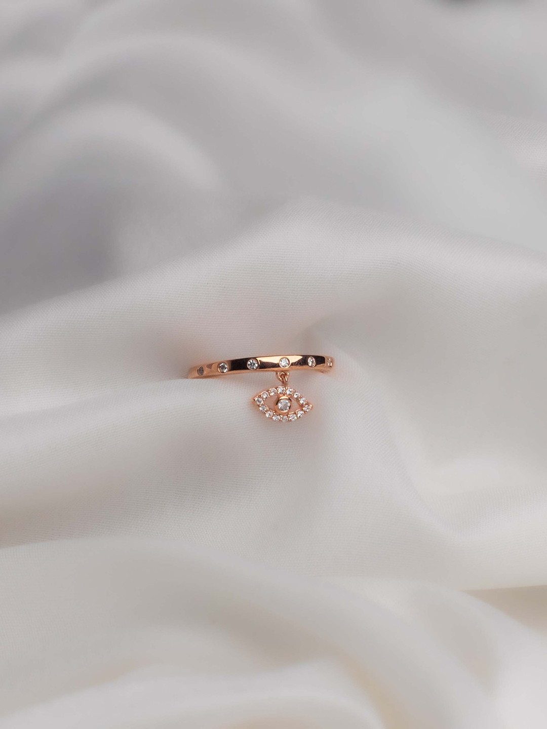 STERLYN 925 Sterling Silver Ring Silver Plated Cubic Zirconia Adjustable Finger Ring