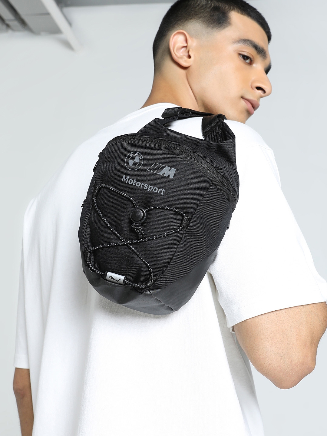 Buy PUMA Motorsport Unisex BMW M Printed Utility Bag Messenger Bag for Unisex 27645364 Myntra