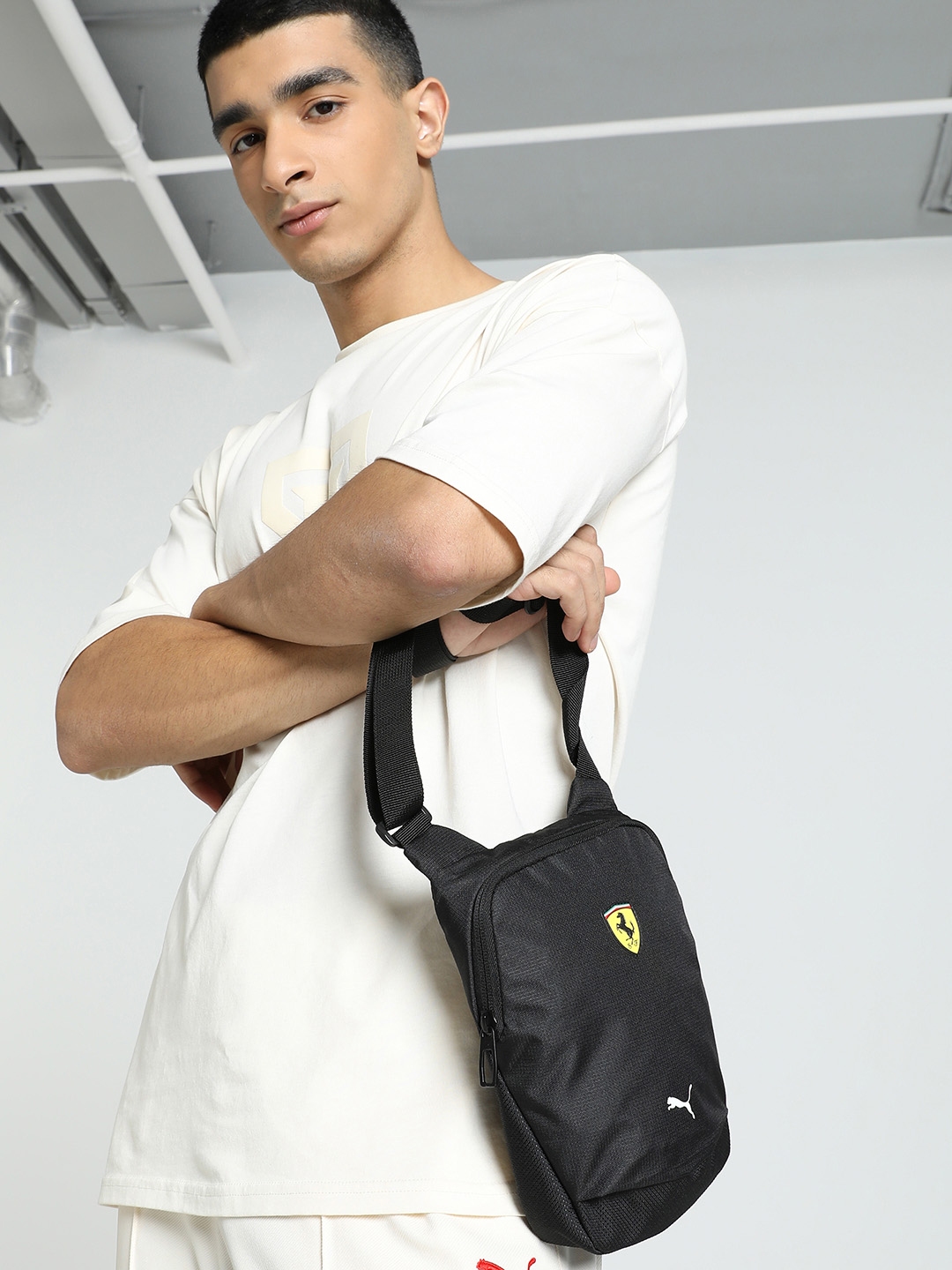Puma ferrari sling bag top