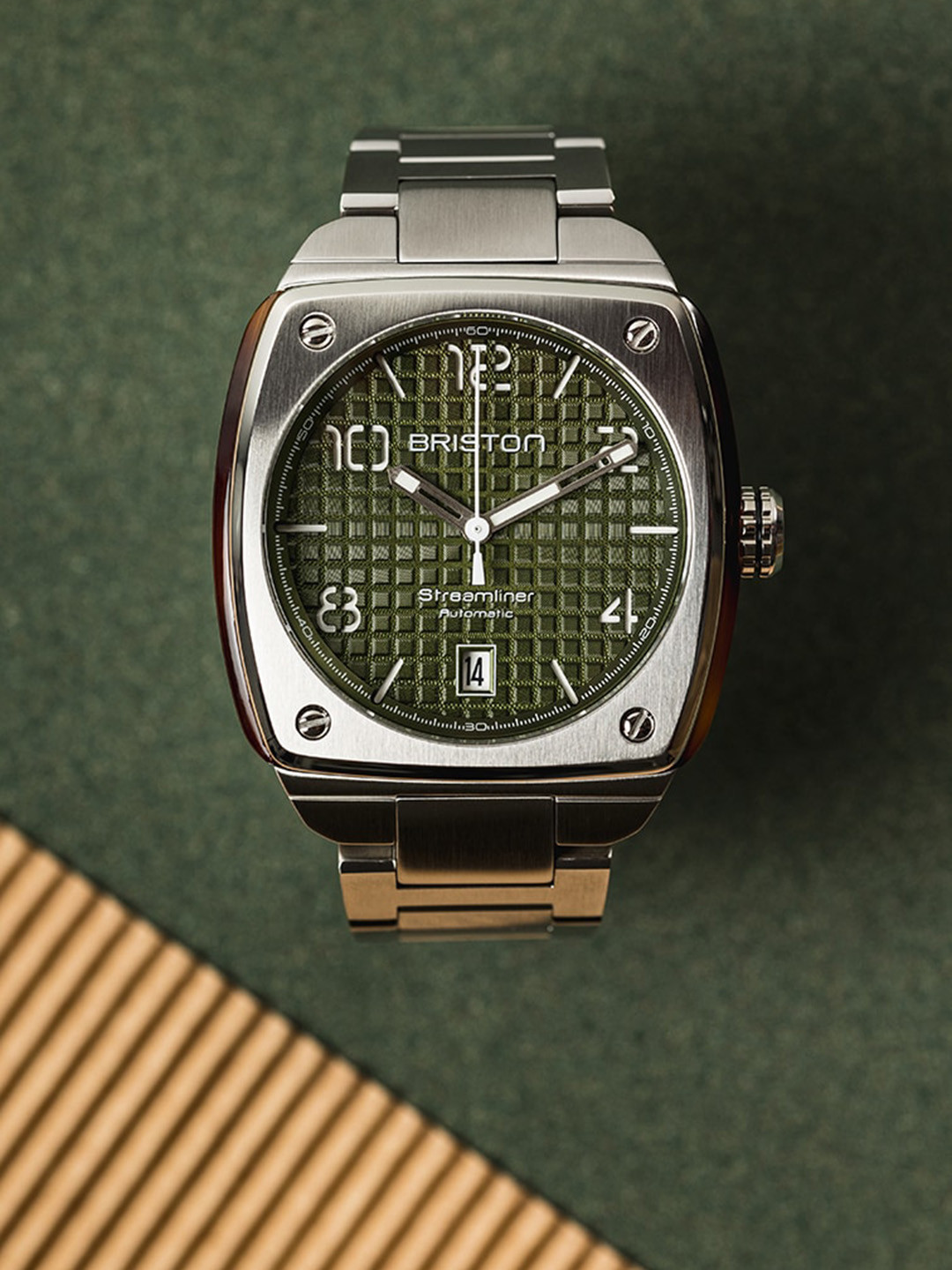 BRISTON Streamliner Urban Auto Men Analogue Multi Function Automatic Watch 23640.S.T.26.SB