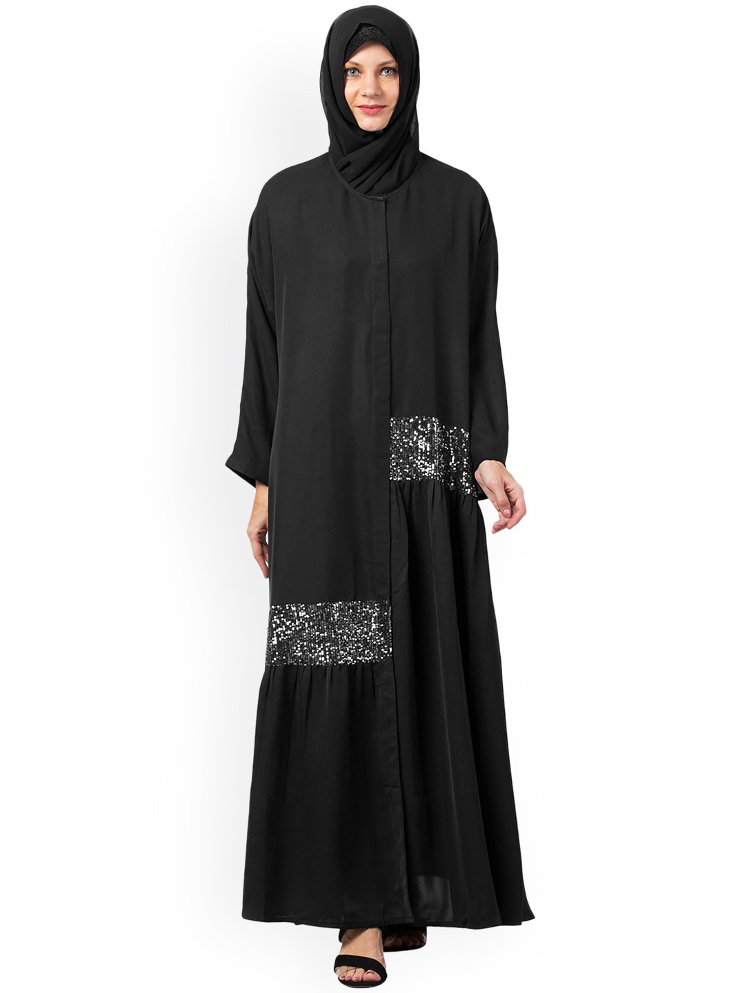 SANASH Collections Embellished Detail Burqa