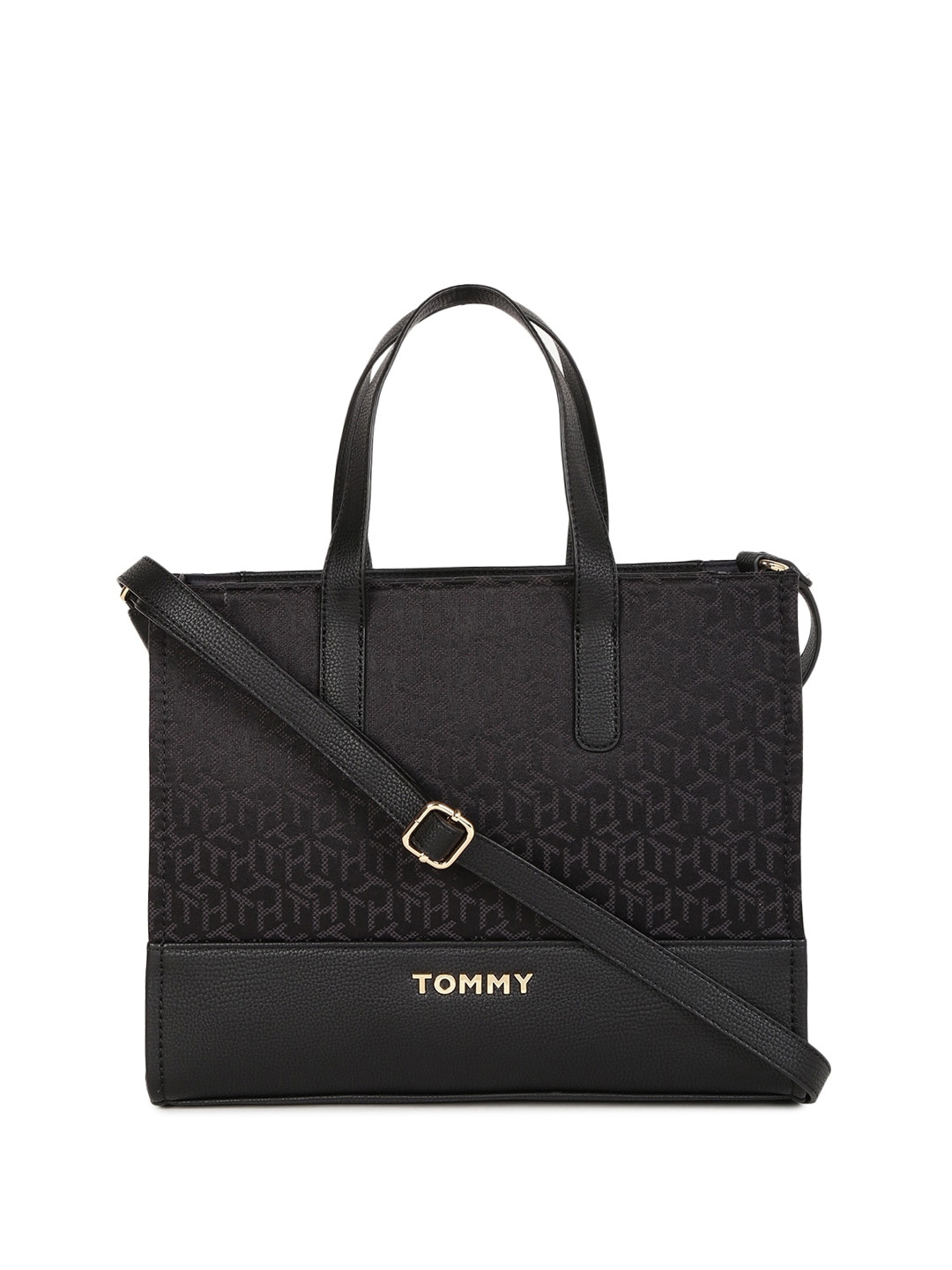 Buy Tommy Hilfiger Structured Tote Bag Handbags for Women 27652386 Myntra