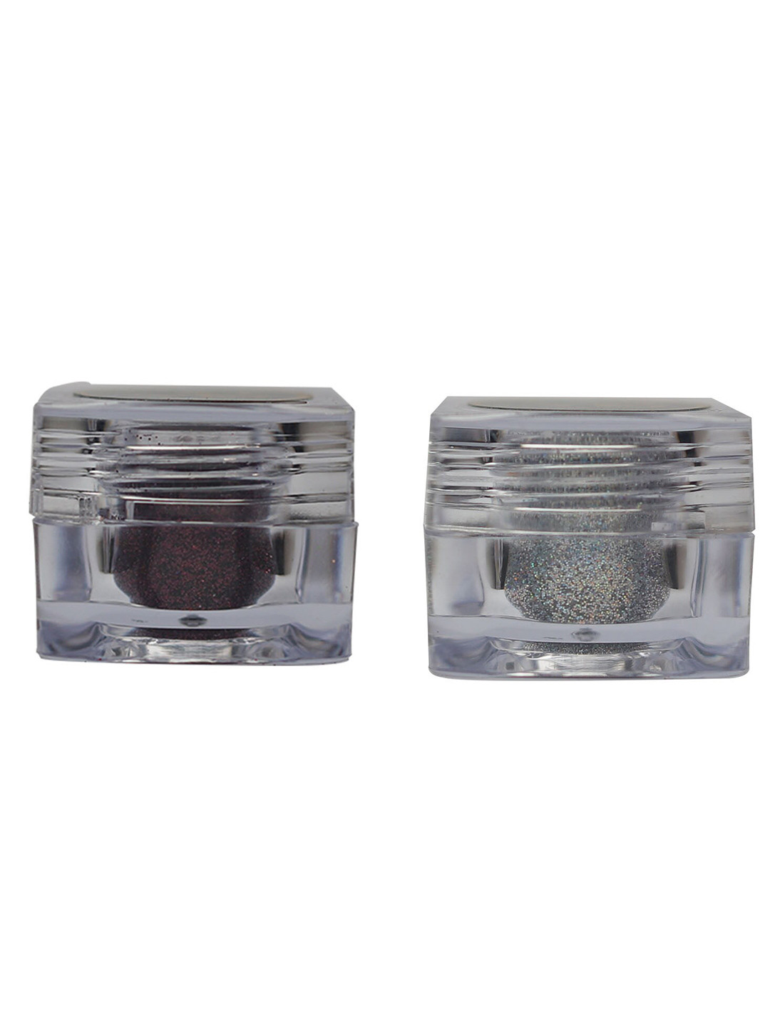 Veoni BELLE 2-Pcs Holographic HD Glitter Eyeshadow - 5g Each -  Wine & Diamond Starlit