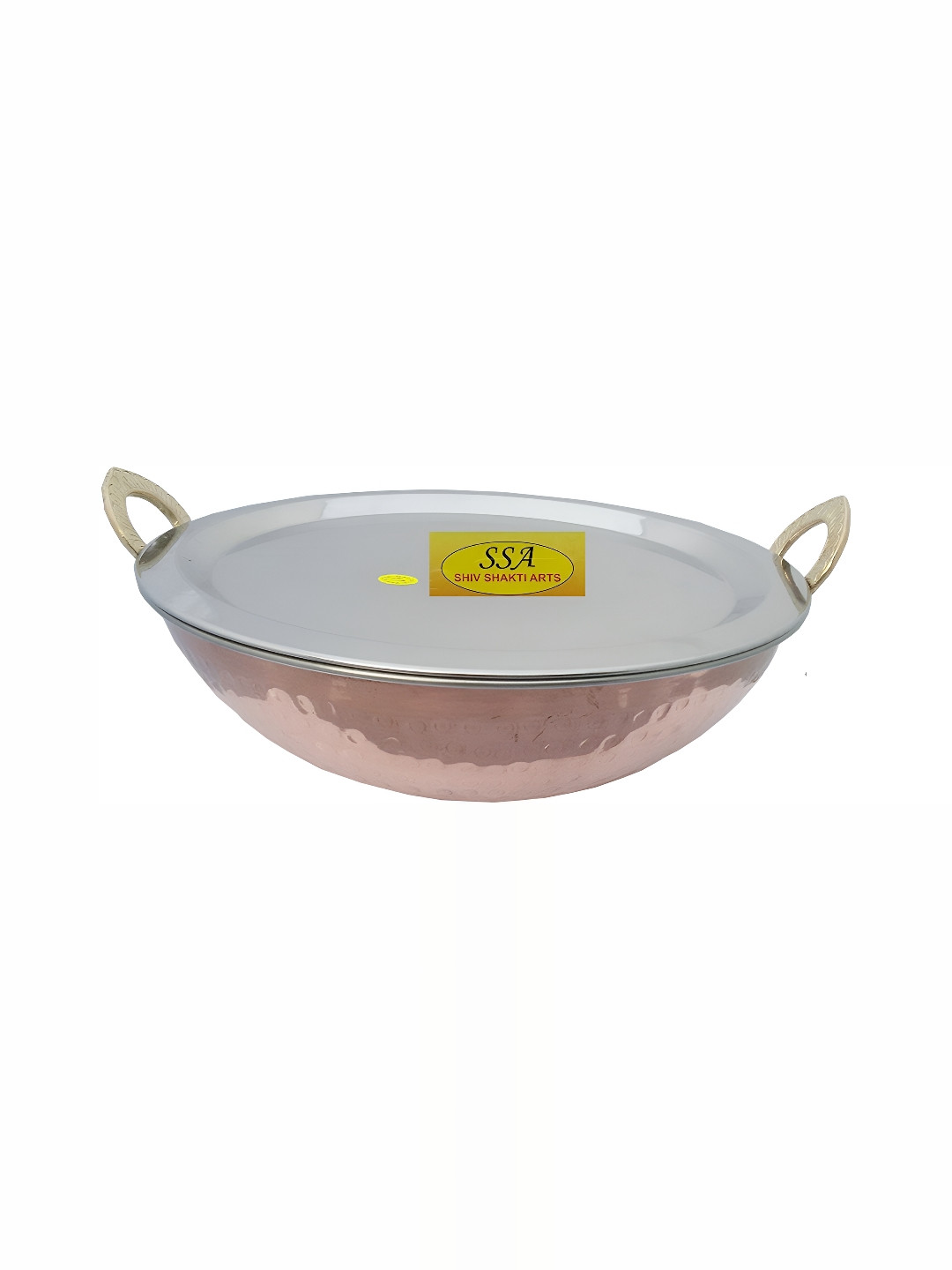 Shivshakti Arts Brown Copper Kadai