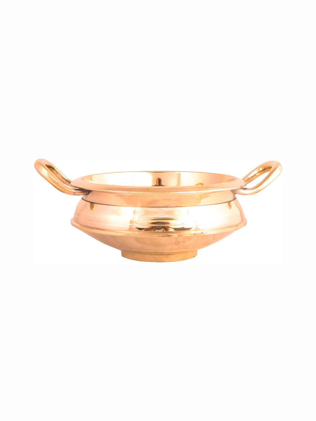Shivshakti Arts Gold Toned Bronze Cooking Handi