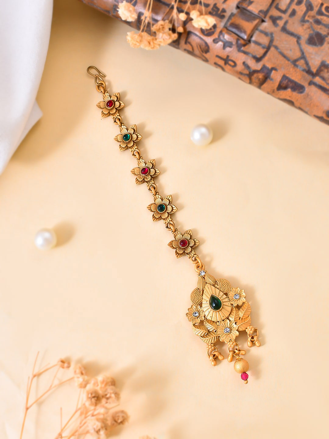 Silvermerc Designs Gold-Plated Maang Tikka