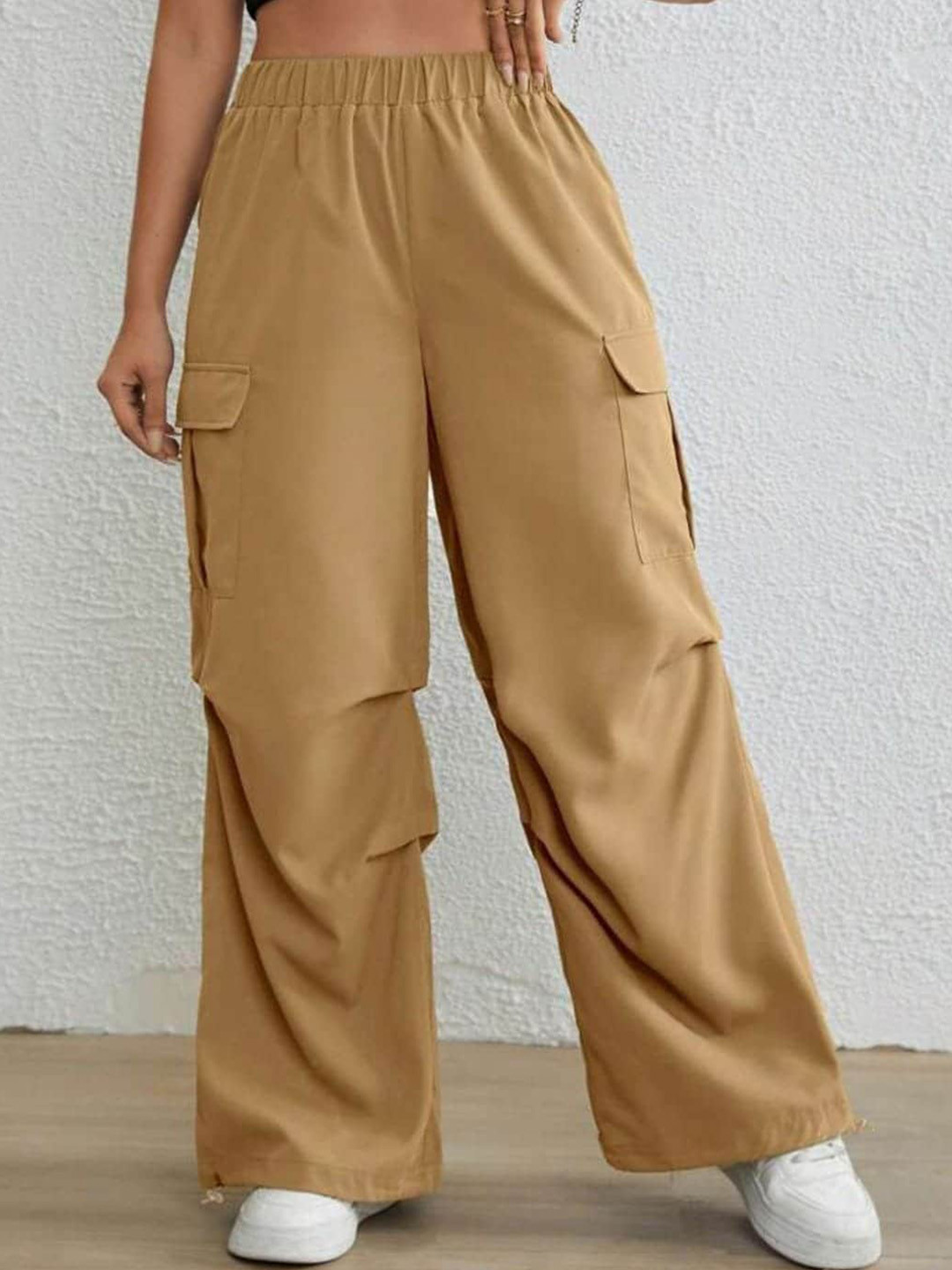 Next One Women Baggy Fit Parachute Trousers