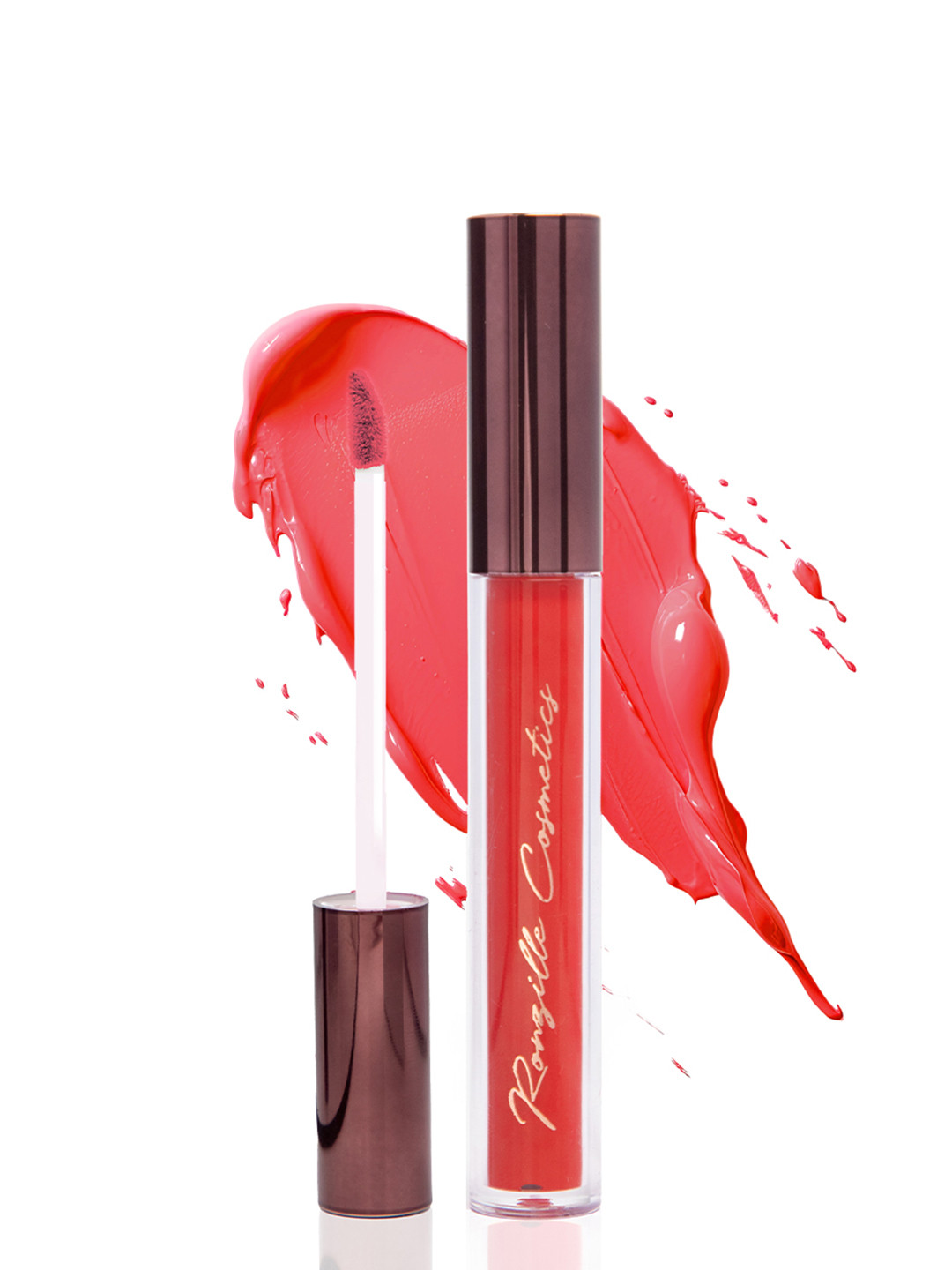 Ronzille Long Sleek Non Transfer Long Lasting Liquid Lipstick 4 ml - Smoky Topaz 09